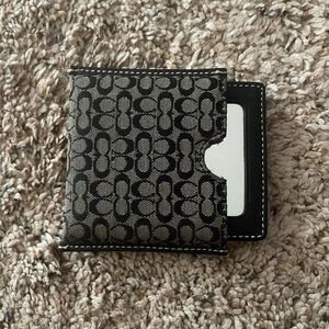 Coach mirror with case 3 x 3.5”